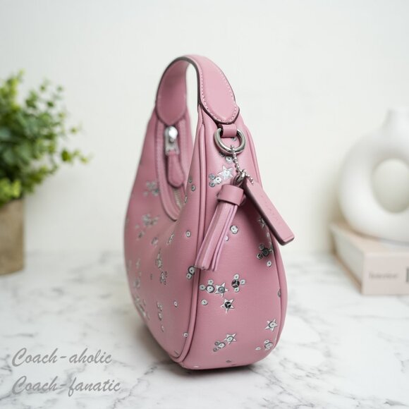 NWT Coach CCE63 Carmen Mini Crossbody Bag With Star Print - Picture 4 of 10